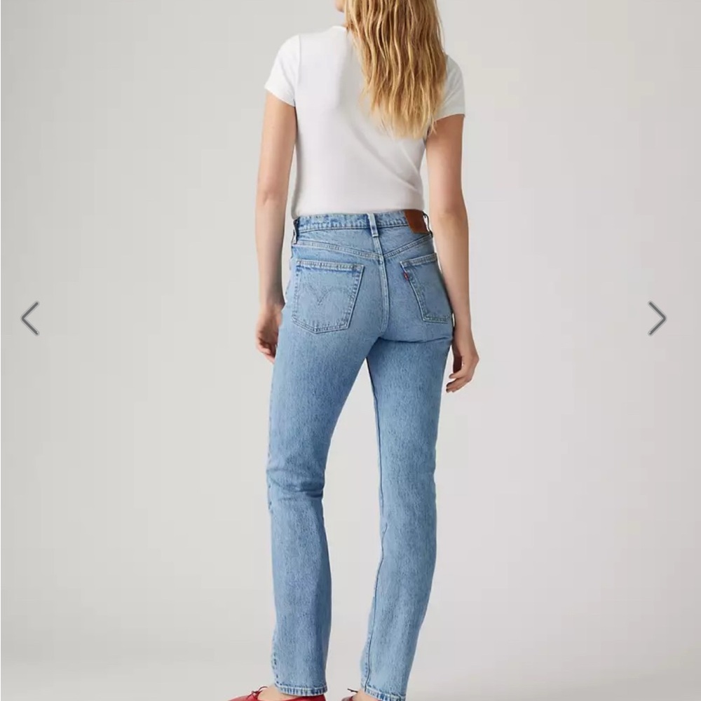 Women’s Levi’s 501 Slim Straight Cut Jeans